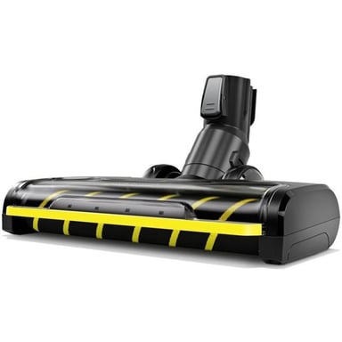 Brosse douce KARCHER pour sols durs avec articulation flexible et LED Noir Jaune