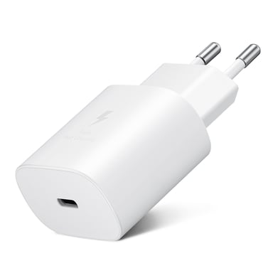 Chargeur Secteur USB-C 25W Power Delivery EP-TA800EWE Original Samsung Blanc