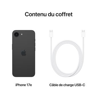 iPhone 17e (5G) Dual SIM 512 GB, Negro