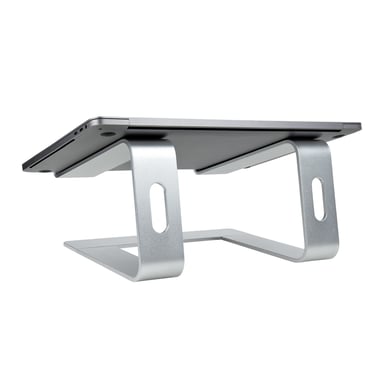 StarTech.com Support Ordinateur Portable (5kg) - Socle Ordinateur Portable en Aluminium, Argenté - Réhausseur PC pour MacBook Air/Pro, Dell XPS, Lenovo - Élévateur/Surélévateur Ergonomique pour Bureau