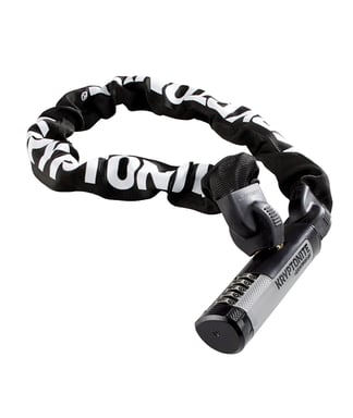 Kryptonite 003267 Candado para bicicletas Negro, Blanco 900 mm Candado de cadena