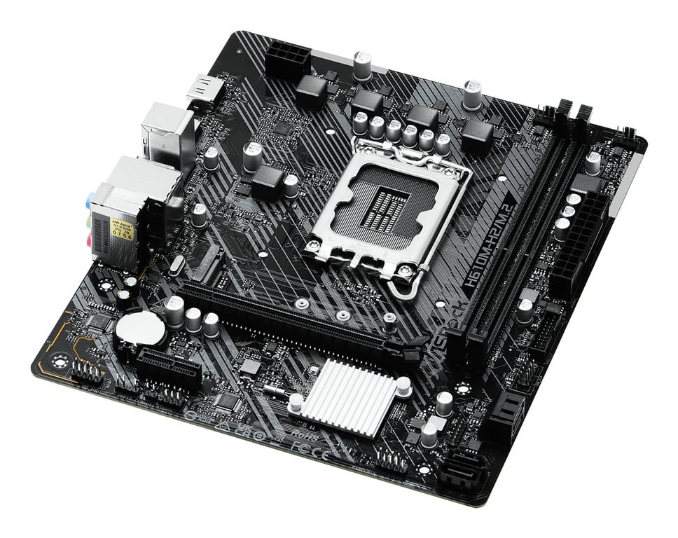 ASROCK Carte Mère H610M H2/ .2 DDR4 Intel LGA 1700 Micro ATX Neuf - vue 3