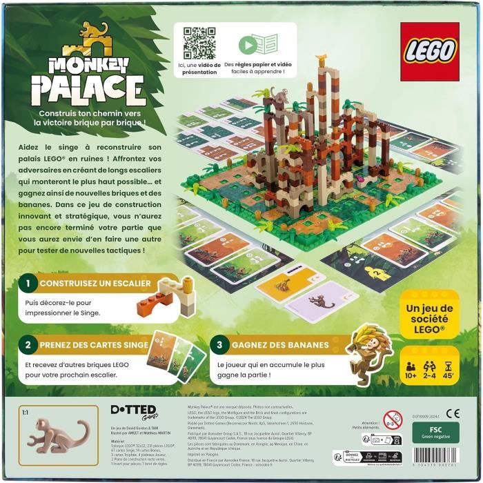 Asmodee Monkey Palace 10 ans et + - vue 8