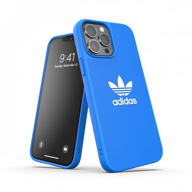 Adidas 47129 cover protettiva per cellulare 17 cm (6,7'') Blu, Bianco Apple iPhone 13 Pro Max