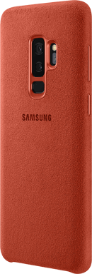 Coque pour Samsung Galaxy S9 + Alcantara Rouge Samsung