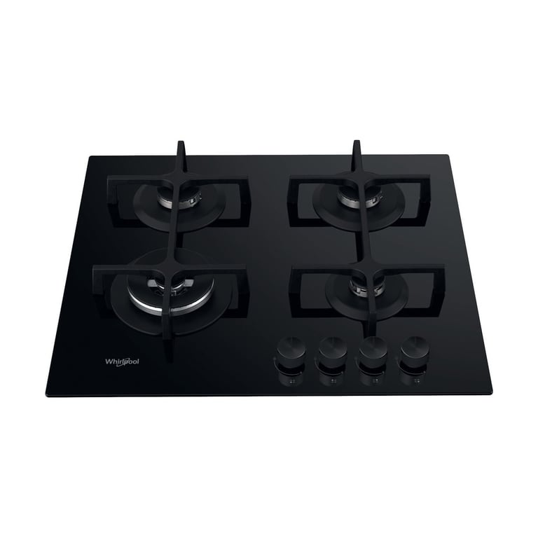 Table De Cuisson À Gaz WHIRLPOOL GOA6423NB1 – 4 Feux, Commandes Avant