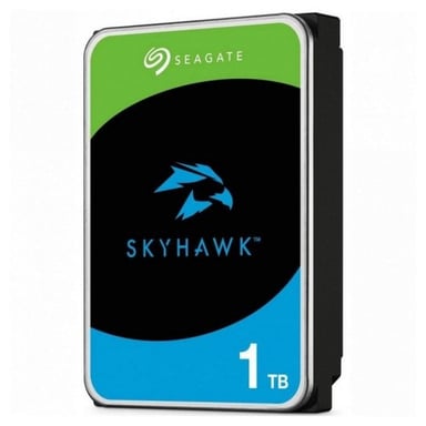 Seagate Disque Dur SkyHawk 1 To - 3,5 HDD - Neuf Noir - vue 4
