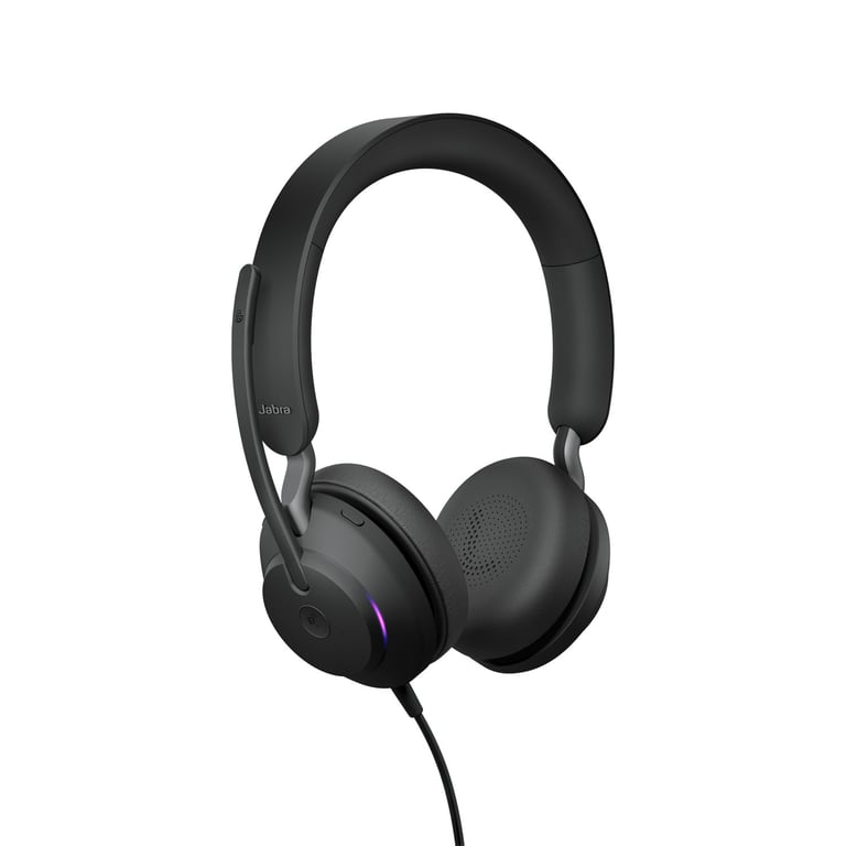 Micro-casque Jabra Evolve2 40 SE MS Stereo – Filaire, USB-C/USB-A, Isolation Acoustique - vue 4