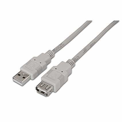 AISENS A101 0013 câble USB USB 2.0 1 8 USB A Neuf