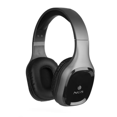 NGS Artica Sloth Casque Avec fil &sans fil Arceau Appels/Musique Bluetooth Gris