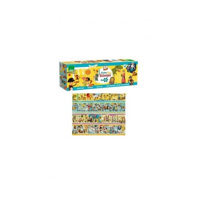Grande Frise Historique puzzle educativo 4 x 100 piezas para niños