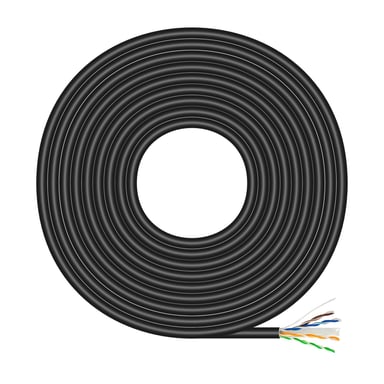 AISENS A135-0675 câble de réseau Noir 100 m Cat6 U/UTP (UTP)