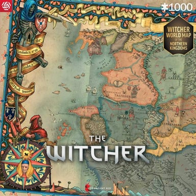 Puzzle da 1000 pezzi The Witcher 3 I Regni del Nord