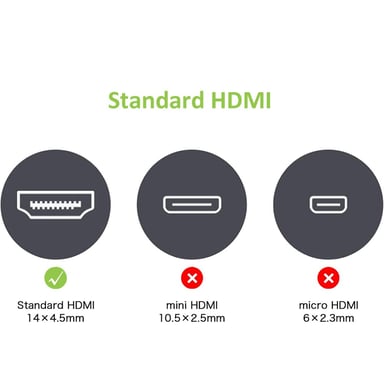 Techly HDMI M/F Negro