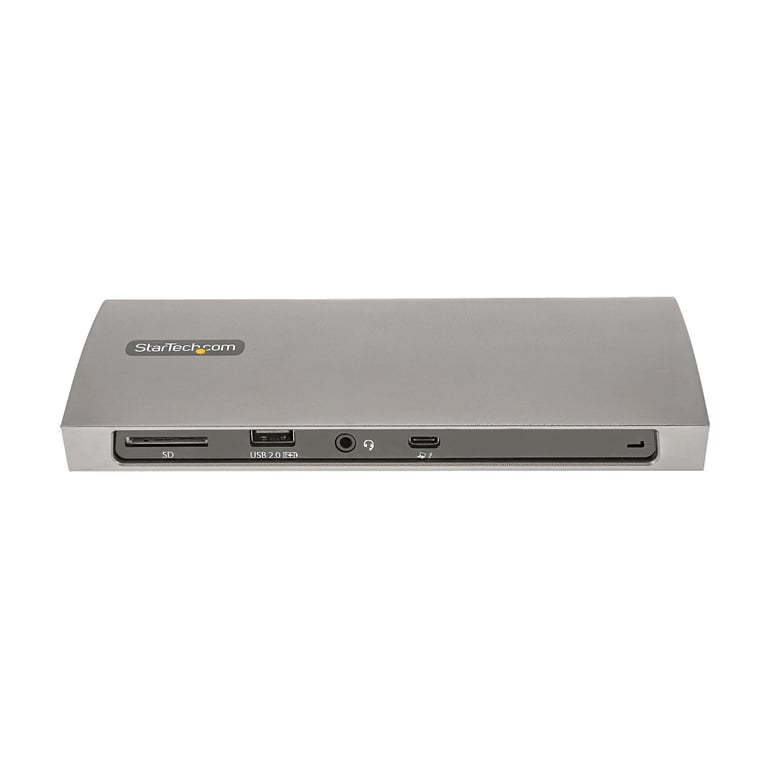 StarTech.com Station d'accueil Thunderbolt 4 double affichage 4K 60 Hz Power Delivery - vue 4