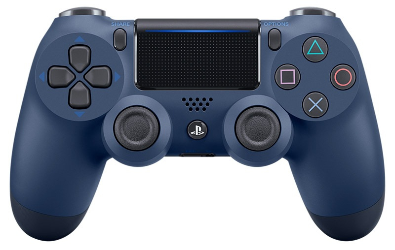 Sony DualShock 4 V2 Bleu Bluetooth/USB Manette de jeu Analogique/Numérique PlayStation 4 - Excellent état  - Sony reconditionné disponible sur Pixmania