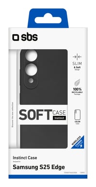 SBS TEINSTSAS25EK funda para teléfono móvil 16,9 cm (6.66'') Negro