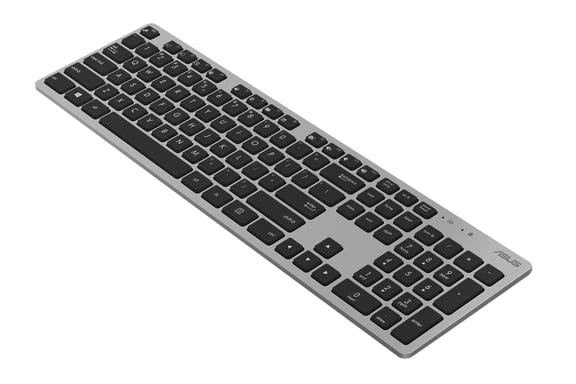 ASUS W5000 clavier Souris incluse Bureau RF sans fil AZERTY Français Noir, Gris