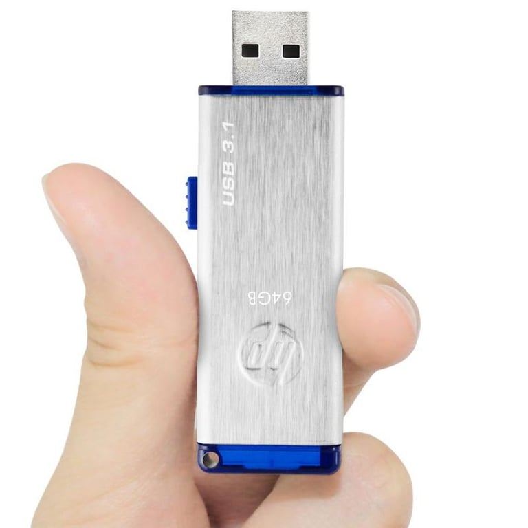 Clé USB 3.1 HP X730W Metal Capacité de stockage Interface USB 3.0 - vue 2