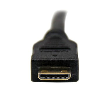 StarTech.com Cable de 2m Mini HDMI a DVI - Cable DVI-D a HDMI (1920x1200p) - Mini HDMI Macho de 19 Pines a DVI-D Macho - Cable Adaptador para Monitor