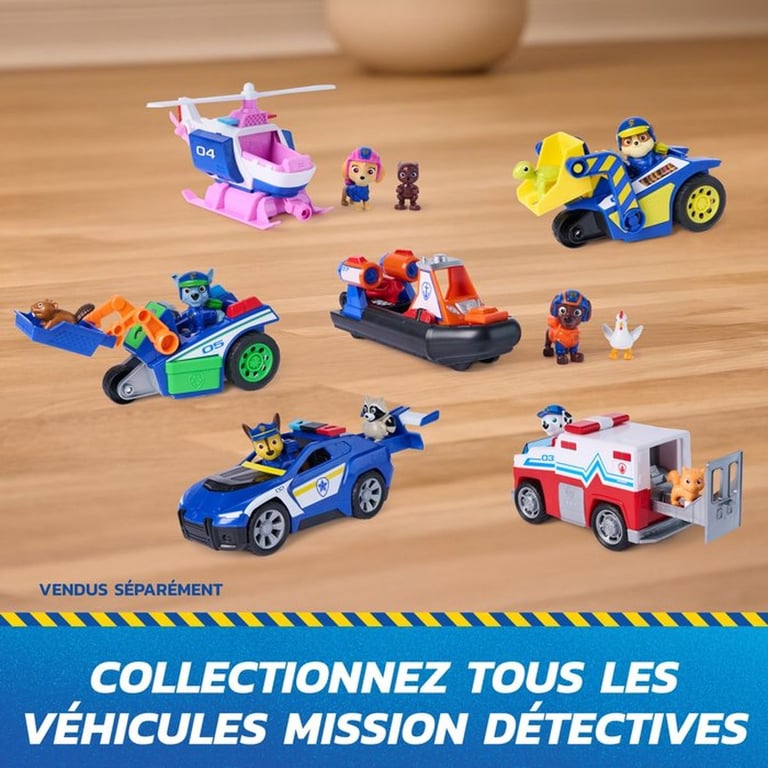Véhicule + Figurine Paw Patrol Search & Rescue Marcus Pat'patrouille - vue 6