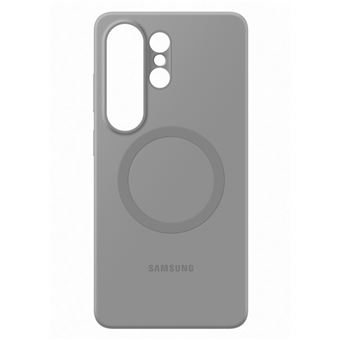 Custodia magnetica in silicone grigio per Samsung Galaxy S26 Ultra