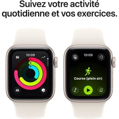 Apple Watch SE (3nd generation) OLED 40 mm Digital 324 x 394 Pixeles Pantalla táctil 5G Beige Wifi GPS (satélite)