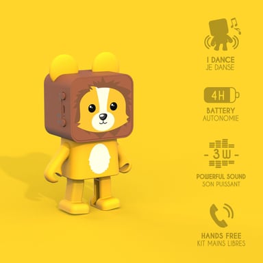 NUEVO Altavoz Dancing Animal - León
Altavoz Bailarín - León