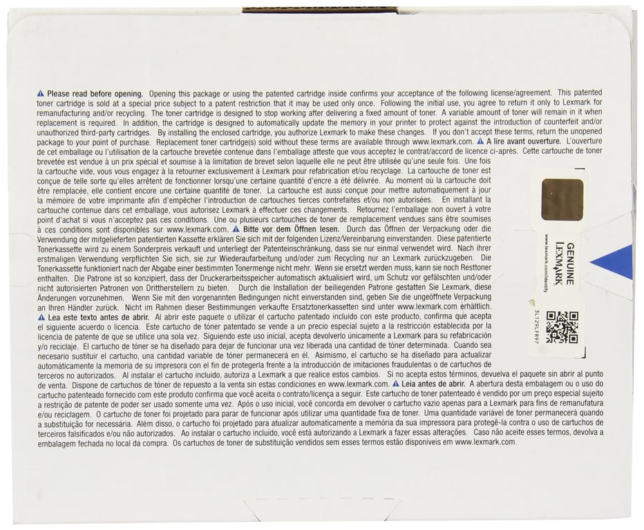 Lexmark 74C20K0 - vue 4