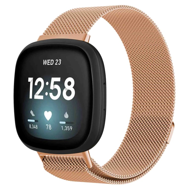 Bracelet Fitbit Versa 3 Magnétique milanais - vue 4