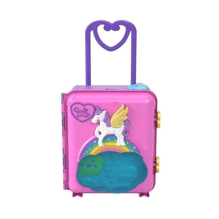 VALISE SURPRISE POLLY POCKET - POLLY POCKET - HKV43 - MINI POUPEE POLLY POCKET COFFRET COMPACT - Neuf