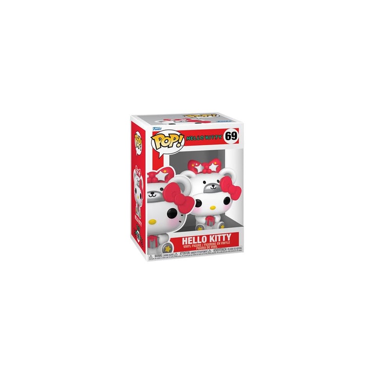 Figurine vinyle Funko Pop! Sanrio Hello Kitty Polar Bear 9 cm Blanche - Neuf