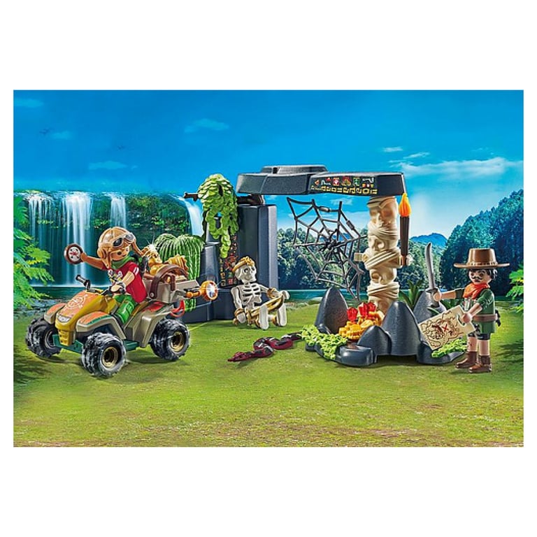 Explorateurs et ruine de la jungle Playmobil - vue 3