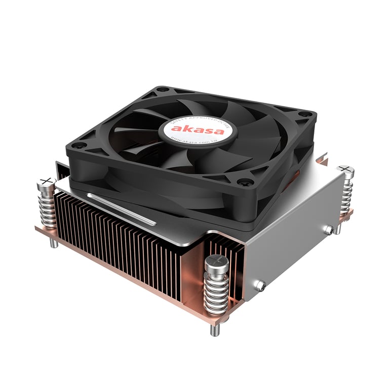 Akasa Ak cc7402bt01 2u Low Profile Cpu kühler Sockel Lga 1700