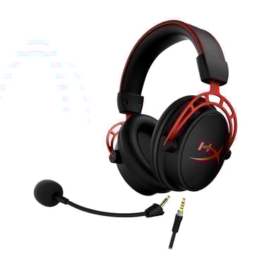 HyperX Casque De jeu Cloud Alpha (noir rouge)
