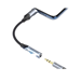 Adaptateur audio Vention bgjha 0.1m gris
