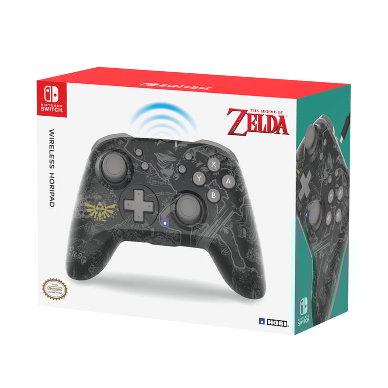 Manette Sans Fil Hori Bluetooth Horipad The Legend Of Zelda Pour Nintendo Switch Hori - vue 3