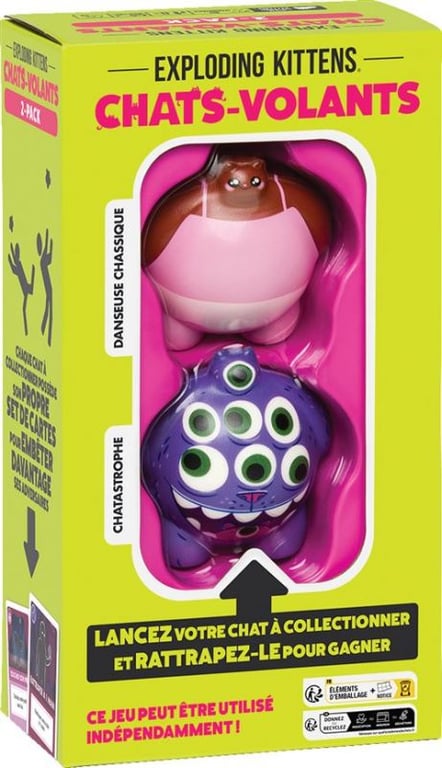 Jeu de Société Chats Volants Asmodee EKICATK1FR – Lancer et Relever des Défis - vue 5