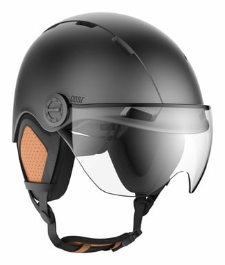 Casque vélo Casr Casque avec Visière Lifestyle Vélo & Trottinette CASR Style Gris L