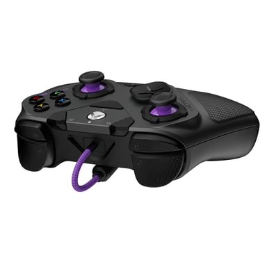 PDP 049-006-GY accessoire de jeux vidéo Noir, Gris, Violet USB Manette de jeu Analogique/Numérique PC, Xbox One, Xbox Series S, Xbox Series X