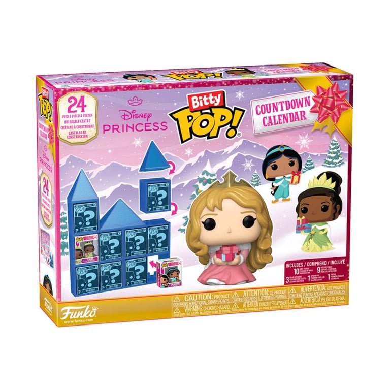 Figurine Funko Bitty Pop Disney Princess Calendrier de 'Avent