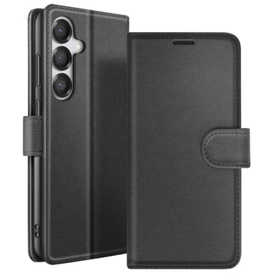 Custodia a portafoglio per Galaxy S25 Plus con supporto e linguetta magnetica