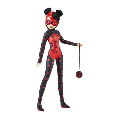 Muñeca articulada - BANDAI - Miraculous World Paris - Shadybug - 26 cm