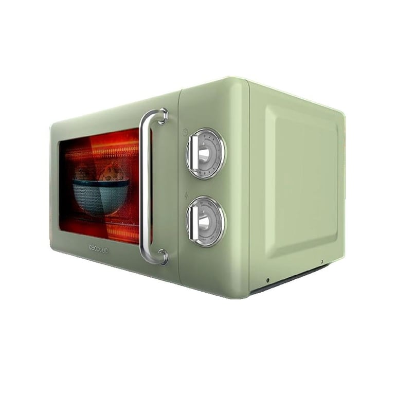 Micro-ondes Cecotec ProClean 3110 Retro 20L Vert - Neuf