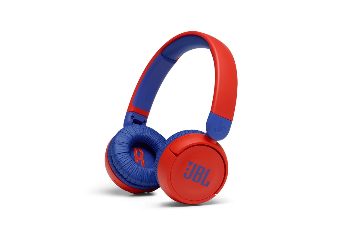 JBL JR310 BT Écouteurs Sans fil Arceau Musique USB Type-C Bluetooth Rouge - Neuf