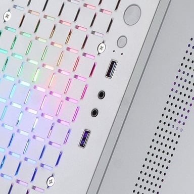 Mars Gaming MC-COREW Mini Tower Bianco