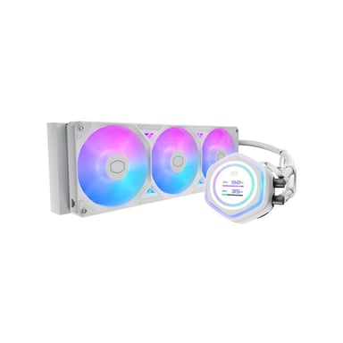 Refroidisseur liquide Cooler Master MasterLiquid Atmos II 360 LCD ARGB 360 mm Blanc - Neuf