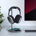 Stand de Charge Sans Fil pour AirPods Max et iPhone avec Support 20W Noir / Argent