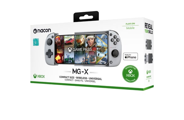 NACON MG-X Gris Bluetooth Manette de jeu Analogique/Numérique iOS