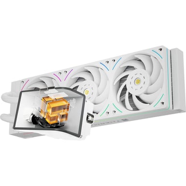 Watercooling AIO CPU THERMALRIGHT Wonder Vision 360 UB ARGB 360 mm AMOLED 6,67 pouces 2400x1080 Blanc